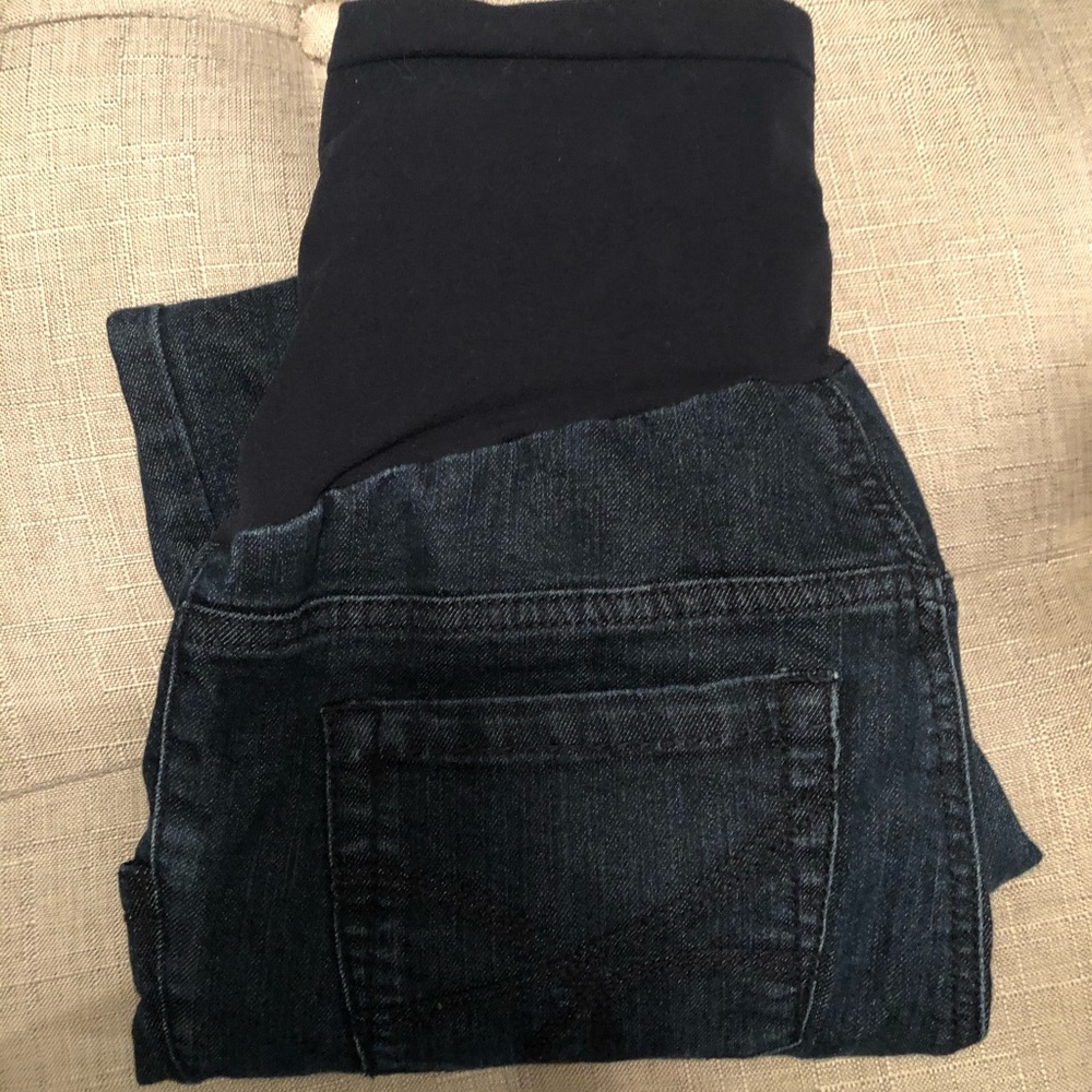 Maternity Crop Jeans